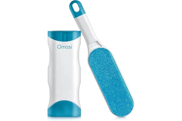 Omasi Brosse Anti Poils Animaux Chat & Chien - Brosse de Nettoyage Magique Réutilisable Enlève Poils - Brosse Poil Animaux Magique Chien & Chat de Nettoyage(Vêtements/Canapé/Voiture/Lit)
