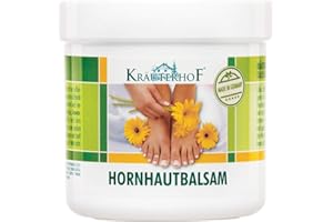 ‎KRÄUTERHOF Kräuterhof® Hornhautbalsam (250ml) – reduziert Hornhaut sehr sanft & effektiv, der Hautzustand wir verbessert, die Haut wird weich & geschmeidig, der Balsam spendet intensive Feuchtigkeit