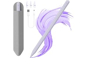 JVKZAEN iPad 11 & 10th Generation Stylus Pen, 14 Minutes Faster Charging Stylus Pen with Pen Holder, Palm Rejection, Tilt Sensitivity for iPad Air 11 and 13 inch (M3/M2), Pro 11 & 13