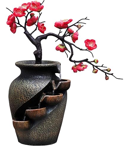 Fontana Da Tavolo Con Buddha Zen - Cascata Decorativa Con Luce LED Per Relax E Meditazione - Foto 11