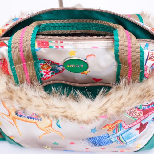 Oilily Russian Tale Handbag Khaki - 6