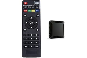 ISTARCOMPUTER Télécommande Compatible Box Android X96 X96 Mini MXQ H96 Max V88 T95X T95M