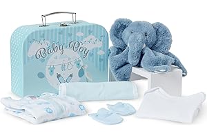 BABY BOX SHOP Zestawy upominkowe w koszyczkach dla niemowląt