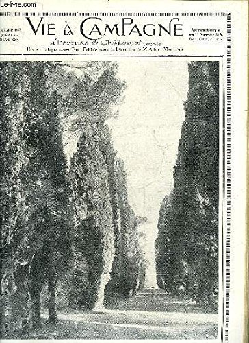 VIE A LA CAMPAGNE N° 356 l'aviculture profession artisanale - organisation et exploitation d'une noyeraie - pour venir à l'élévage et au sport canins - pour ou contre la reproduction des poulettes - succession des semis dans un potager familial etc.