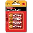 KODAK Extra Heavy Duty Zinc blister of AA x 4 1,5 V, Pack of 4, default
