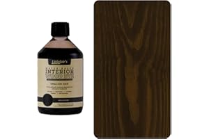 Littlefair's Teinte Bois 500ml - Teinture Bois Écologique À Base D'Eau et Sûre - Lasure Bois Intérieur à Séchage Rapide - Peinture Lasure pour Bois Nettoyage Facile - Couleur:Chêne anglais