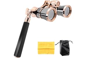 Dojimayisc Black 3X25 Opera Binocular Coated Lens Telescope Opera Glasses Coated Theater Glass Lady Glass Handle Women Gifts