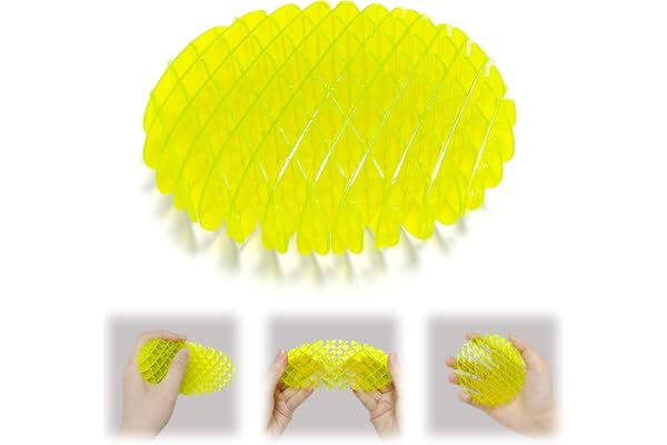 Steemjoey Fidget Worm Toy, Jouet de Ver Fidget, Jouet Sensoriel pour Soulager Le Stress et l'Anxiété Fidget Toy Funny Pocket Worm Toy Travel Toy, Cadeau pour Adultes Enfants Autistes ADHD ADD