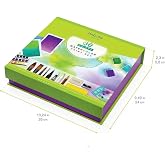 PAGOS Sulu boya seti, profesyonel 36 sabit pigment boyama kutusu, y&uuml;ksek pigmentasyon, sanat&ccedil;ılar, &ouml;ğrenciler, yetişkinler i&ccedil;