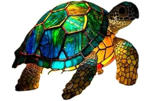 Awlve Festberg LeuchtKatze™ – Original Magische LED-Lampe Leucht Katze Dekoratives Katzenlampe Zauberlicht für stimmungsvolle Atmosphäre Katzen- Und Hundeliebhabe (Schildkröte)