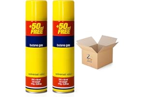 ZOPPER 2 x 300ml Clipper Gas Multipurpose Universal Refill Fluid for Lighters, BBQ, and Cooking Reliable & Safe Fuel Solution