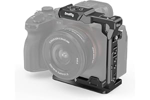 SMALLRIG A7 IV A1 A7S III Half Cage Camera Halbkäfig für Sony Alpha 7 IV/Alpha 7S III/Alpha 1/Alpha 7R IV/Alpha 7R V Kamerakäfig - 3639