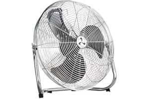 CASAFANA CasaFan Bodenventilator "Speed-G", 490 x 480 mm, chrom-glänzend, 304008