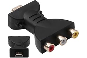 Pineeseatile HDMI Adattatore Portatile HDMI a AV Rosso Bianco Giallo Bianco HDMI a AV Converter HD HDMI A AV Converter Video Audio Adattatore Adattatore HDMI a AV Connettore