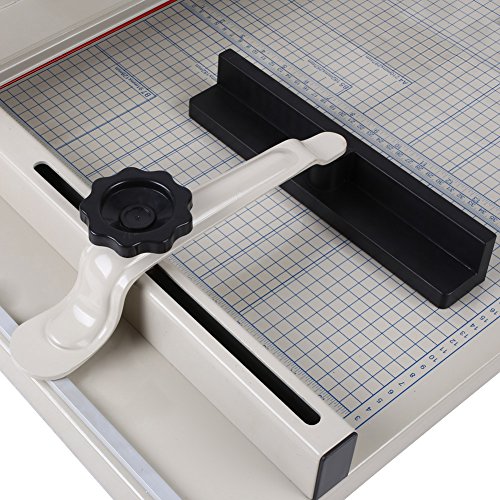 amzdeal Papierschneidemaschine A3 A4 Schneidegerät (A4 Ganzmetall) - 7