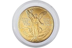 YIQILAFADA 1821-1943 Centenario Messicano 50 Pesos Moneta Messicana con Vetrina Collezione di monete antiche da dollaro