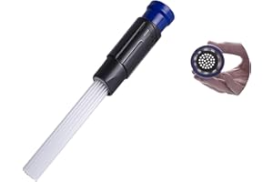 Nifogo Vac Mate Attachment Dust Brush Cleaner Rigid Tech Vacuum,Straws Plastic Flexible Dust Remover,Keyboard Vacuum,Window Vacuum Cleaner,Blind Cleaners,Crevice Dust Brush Car Cleaning Kit