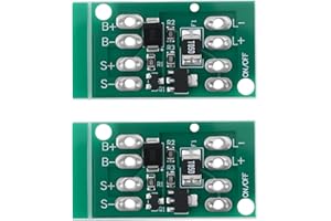 OTOTEC 2 Módulos de Control Solar para Carga de Baterías de Litio con Interruptor de Encendido Y Apagado Automático de 3,2 V 3,7 V 4 V 11,1 V Y 12 V.