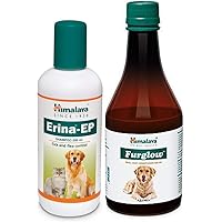 Himalaya Erina-EP Shampoo, 200ml and Furglow 400ml