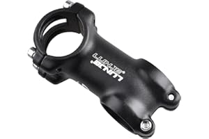 Azarxis 31,8 mm Vástago de Bicicleta de Montaña 60mm 70mm 80mm 90mm 100 mm 110 mm 120 mm Ajustable de 7 Grados Vástago de Manillar Corto para la Mayoría de Bicicletas MTB BMX Bicicletas de Carretera