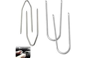 Fizzix 4PCS Car Stereo Removal Tool Kit, U & V Shape Keys, Professional Auto Radio Removal Set for Easy Access & Repair, Car Tools & Equipment, Audio Release Keys