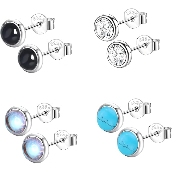 MEDWISE Vlinderoorringen voor dames, 925 sterling creolen, oorbellen, vlinder, kristal, hanger, cadeau voor vrouwen, meisjes, kinderen, Zilver, zilver