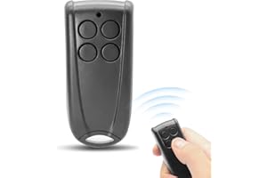 WEPAI Mando a distancia de repuesto de 433 MHz compatible con Hormann Ecostar RSC2 RSE2, control remoto duplicador, puerta de garaje, mando a distancia compatible con Liftronic 500 700 800