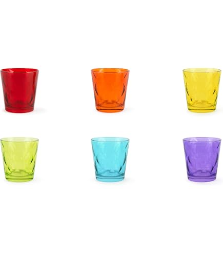 Bicchieri per acqua color Multicolore da acquistare online su