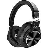 Wireless Active Noise Cancelling Headphones Bluetooth 5.0,Srhythm NC75 Pro Over-Ear Headset with Mic,Fast Charge,Hi-Fi,40 Hou