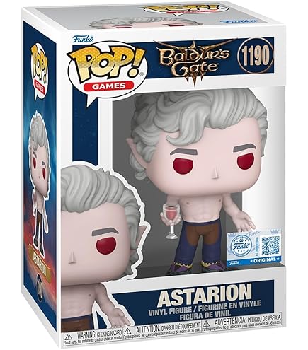 Funko Pop! Games: Baldur's Gate - Astarion - 1/6 Quote for Rare