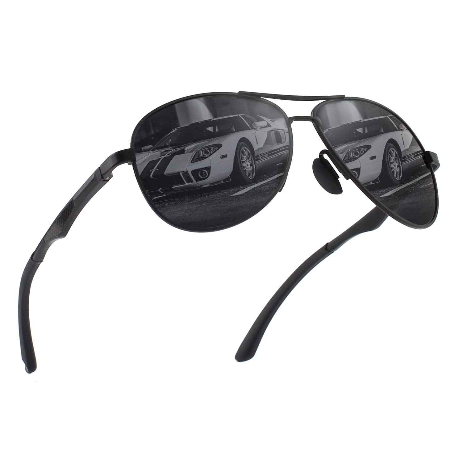 CGID-GA61-Prima-de-aleacin-Al-Mg-Pilot-gafas-de-sol-polarizadas-UV400-bisagras-de-resorte-duplicadas-completas-gafas-de-sol-para-Hombres-Mujeres