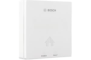 BOSCH THERMOTECHNIK Bosch Detector De CO D-CO - Alarma De Monóxido De Carbono Fácil De Instalar con Modo De Memoria e Indicador De Fin De Vida