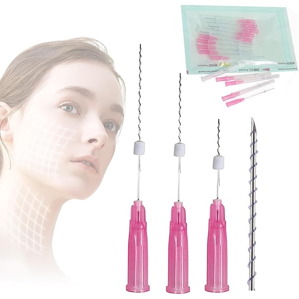 Secret Line PDO Thread Lift – Cog Type, 24 Stück (23G, 38mm), Für Gesicht & Körper