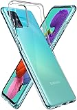 Spigen Liquid Crystal Kompatibel mit Samsung Galaxy A51 Hülle ACS00564 Transparent TPU Silikon Handyhülle Kratzfest Durchsichtige Schutzhülle Flex Case Crystal Clear