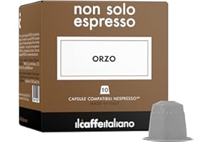 FRHOME 80 kapsułek jęczmienia - kompatybilne z ekspresami do kawy Nespresso Il Caffè Italiano