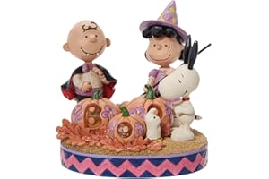 ENESCO Peanuts By Jim Shore Halloween Peanuts Gang Figurka