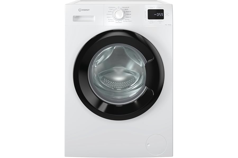 Indesit Indesit Freestanding Front-Loading Washing Machine: 8 kg - IM R268B MY TIME IT