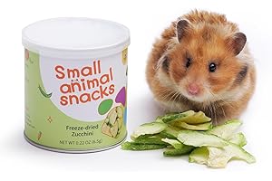 Niteangel Juguetes de Snack y Golosinas para Hámster - Golosina Natural para Animales Pequeños para Hámsters Enanos Sirios, Robo, Jerbos, Ratones, Lemmings, Degus u Otras Mascotas de Tamaño Pequeño