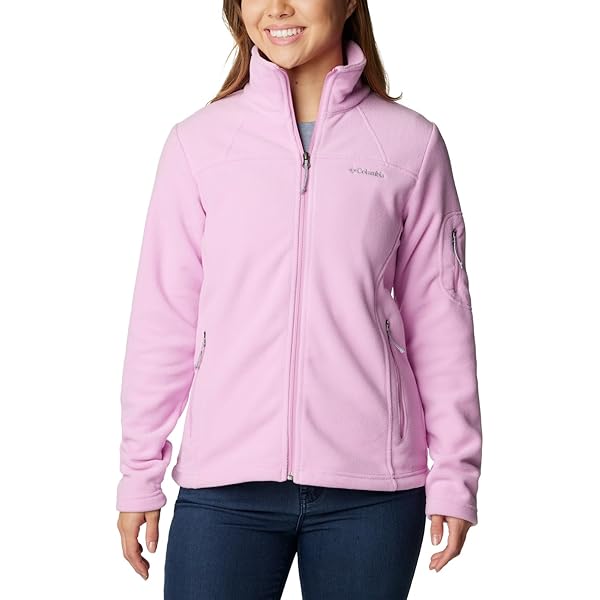 WOWENY Fleecejack voor dames, warm gevoerd sweatshirt met opstaande kraag en volledige rits, fleece, sweatjack, licht, antistatisch, voor winter, outdoor, hardlopen, wandelen en vrije tijd, groen, L