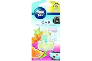 Ambi Pur Fruits Exotiques Recharge Désodorisant Voiture 1x