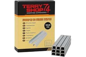 TERRYSHOP74 5000 spillette in metallo per Spillatrici pneumatiche aria compressa 12,80 * 12-14-16 (MISURA 12,8X16)