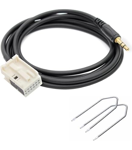 AUX RD4 Car Audio Câble auxiliaire AUX avec outils de suppression radio pour 307 308 407 C2