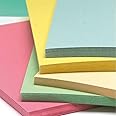 A5 Recycled Pastel Coloured Card 180gsm Pack of 100 Craft Sheets by BCreative
