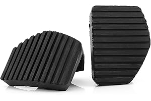 ‎TKSE TKSE Gummi Bremspedal, 1 Paar Kupplung Bremspedal Gummiabdeckung für Peugeot/Citroen 1007 207 208 301 C3 C4 C5 C6 C8