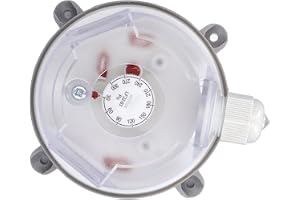 Aramox Vindtryckströmbrytare, 30-300pa Gasugn