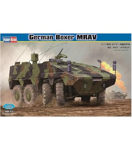 Revell GTK Boxer Gepantserde Transport Voertuig Plastic Model Kit GTFZ/A1 Revell GTK Boxer Gepantserde Transport Voertuig Plastic Model Kit GTFZ/A1