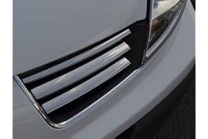 ALVM PARTS & ACCESSORIES Chrome Upper Grille Trims To Fit Trafic (2006-14)