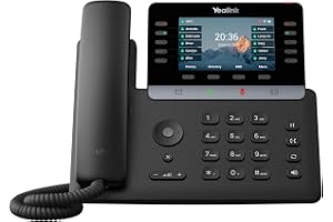 Yealink SIP-T74W – 1301010 - Wi-Fi IP Phone - 16 SIP Accounts - 4.3-inch Color LCD Display - Dual-Port Gigabit Ethernet, PoE, Power Adapter Not Included