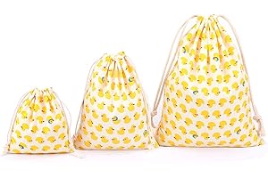 ABARÍA Amoyie 3 pz Organizer Borsa Tessuto con Coulisse per Ragazza Giocattoli e Piccoli Oggetti, Borsa regalo, Piccola Sacche