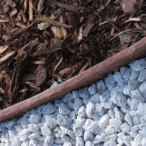 Rasenkante Rasenband Beeteinfassung Beetumrandung 12 x 0,7 cm 25m braun - 5